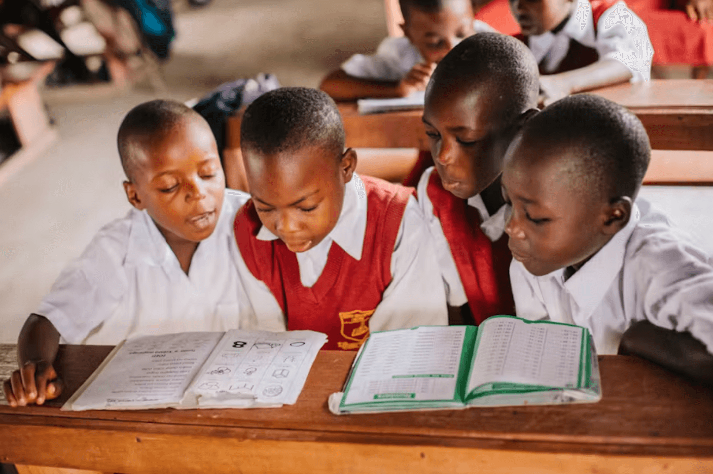 Students benefiting from the scholarship